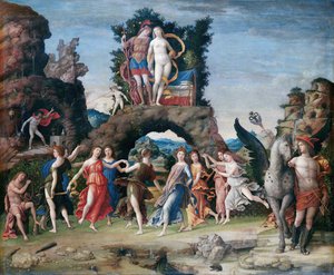 Parnasszus alkotó: Andrea Mantegna