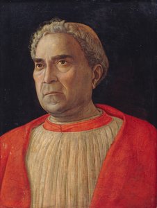 Német: Ludovico Trevisan bíboros (1401-1465) Ludovico Trevisan bíboros portréja alkotó: Andrea Mantegna
