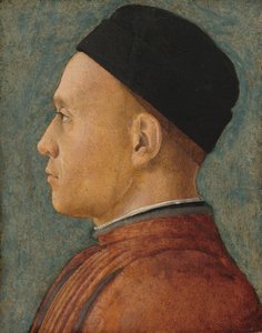Férfi portréja, c. 1470. alkotó: Andrea Mantegna