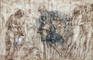 Szent Jakab vértanúságra vezetett alkotó: Andrea Mantegna