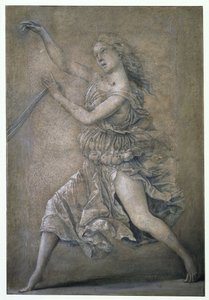 Táncoló múzsa alkotó: Andrea Mantegna
