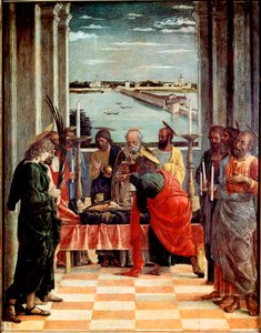 A Szűz halála (Festmény alkotó: Andrea Mantegna