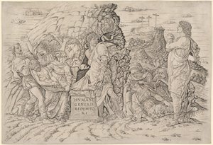 A síremlék alkotó: Andrea Mantegna
