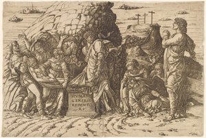 A síremlék alkotó: Andrea Mantegna