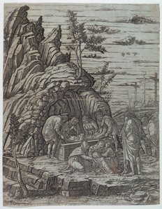 A síremlék alkotó: Andrea Mantegna