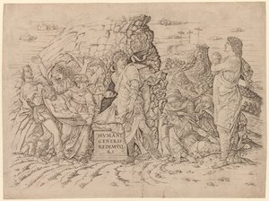 A síremlék alkotó: Andrea Mantegna