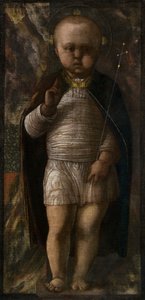 A csecsemőmegváltó, 1460 körül (tempera, vászon) alkotó: Andrea Mantegna