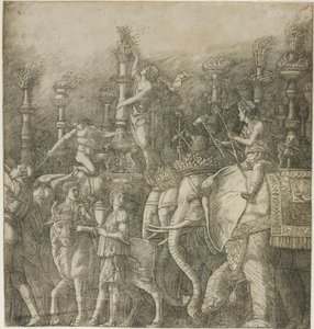 Julius Caesar diadala alkotó: Andrea Mantegna