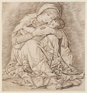 A Szűzanya a gyermekkel alkotó: Andrea Mantegna