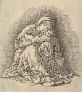 A Szűz és a Gyermek, kb. 1485-91. alkotó: Andrea Mantegna