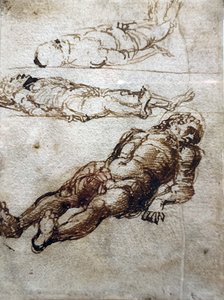 Három tanulmány a halott Krisztushoz alkotó: Andrea Mantegna