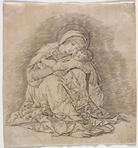 Szűz és gyermek, 1485-1491. alkotó: Andrea Mantegna