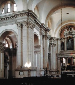A hajó belső képe, 1566-80 alkotó: Andrea Palladio