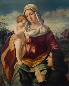 Szűz és gyermek adományozóval, 1504