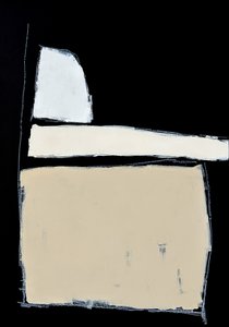 Fekete-bézs színű téglalapok