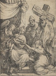 Szent Katalin házassága, 1550-60.