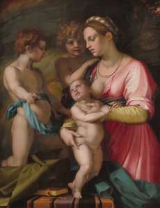 Jótékonyság, 1530 előtt. alkotó: Andrea del Sarto