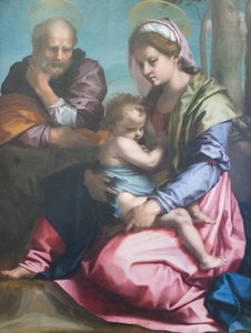 Szent Család alkotó: Andrea del Sarto