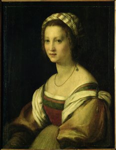 Lucrezia di Baccio del Fede, a művész felesége, 1513/14 körül (olaj, tábla)