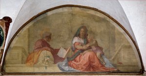 Madonna del Sacco (Freskó alkotó: Andrea del Sarto