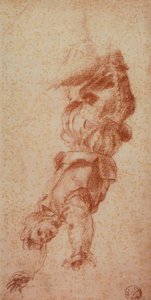 Gonosz alakok; Andrea del Sarto rajza. Rajzok és nyomatok kabinetje, Uffizi Galéria, Firenze alkotó: Andrea del Sarto