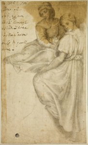 Szent Anna és álló nő Salverrel alkotó: Andrea del Sarto