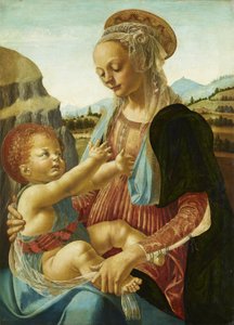 Mária a gyermekkel alkotó: Andrea del Verrocchio