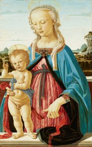 A Szűzanya a gyermekkel alkotó: Andrea del Verrocchio