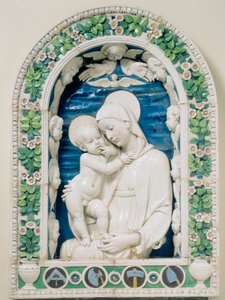 Az Építészek Madonnája: Andrea della Robbia munkája