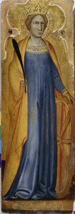 St. Katharine, 1400 körül (tempera nyárfán)