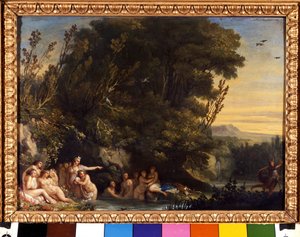 Diane és Acteon. Andrea Appiani (1754-1817) Milánó festménye alkotó: Andrea the Elder Appiani