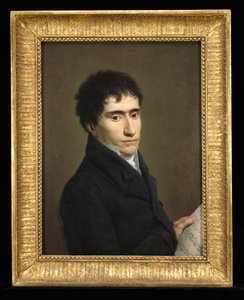 Zenész portréja, 1800 körül (olaj, fa) alkotó: Andrea the Elder Appiani