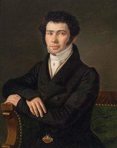 Gaspari Spontini (1774-1851), operaszerző és általános zenei igazgató Berlinben portréja alkotó: Andreas Hall
