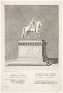 V. Frederik lovas szobra az Amalienborg Palota téren alkotó: Andreas Heckel