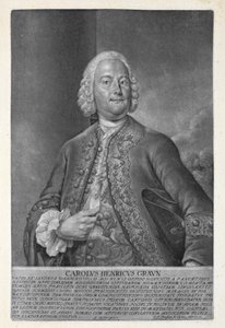 Carl Heinrich Graun (1703-59) metszett: Valentin Daniel Preissler (1717-65) 1752 (mezzotint) alkotó: Andreas Moller