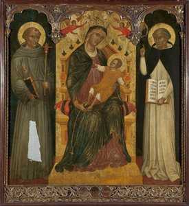 Amerikai angol:  Madonna és gyermeke szentekkel Madonna és gyermeke szentekkel
