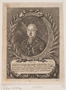 Frigyes Henrik Vilmos Lyksburg herceg alkotó: Andreas Støttrup