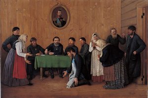 A megbékélés, 1898 alkotó: Andrei Antipovich Rumyantsev