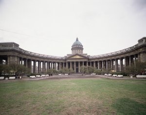 A kazanyi székesegyház Szentpéterváron, 1800-1811 alkotó: Andrei Nikiforovich Voronikhin