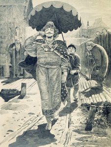 Churila Plyonkovich, 1895 alkotó: Andrei Petrovich Ryabushkin