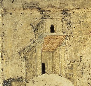Részletes adatlap Szentháromság, 1420-as évek (tempera a panelen) (részlet) (lásd: 39517) alkotó: Andrei Rublev