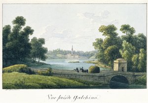 A Gatchina-i Priory Palace, 1817 előtt