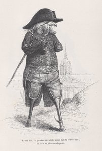 Ha ezt mondjuk, ez a szegény rokkant megkérdőjelez minket, és kapálózik S...-től, kb. 1837-47.