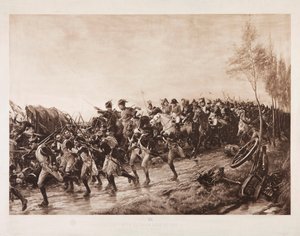 Waterloo után: Minden ember önmagáért, 1890 (szépia fotógravúr)