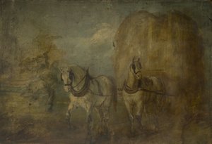 A szénakocsi alkotó: Andrew Carrick Gow