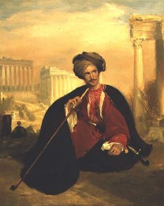 George Cumming portréja török kosztümben