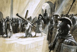 Krisztus hordozza a keresztet alkotó: Andrew Howat