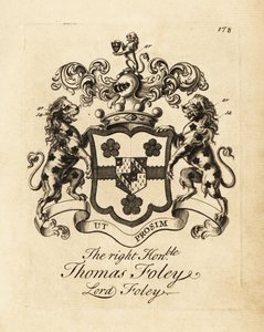 Thomas Foley jobboldal címere, Lord Foley