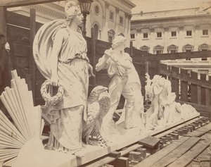 289. sz. - A Capitolium északi szárnyának szobra, Washington, DC alkotó: Andrew Joseph Russell