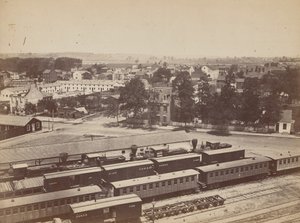 89. sz. - Alexandria, a „Round House”-ból észak felé nézve alkotó: Andrew Joseph Russell